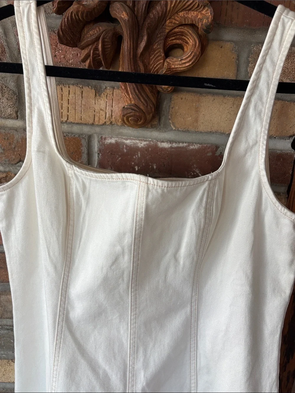 White Sleeveless OLD NAVY L Maxi Dress - Classic Summer Style